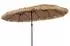 Costway Doppelsonnenschirm Hawaii-Stil 450x260cm, PE-Stroh, mit Kurbel (ZB35665NZ-M)
