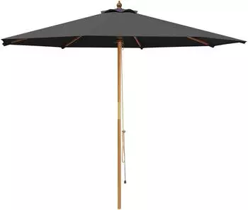 vidaXL Gartensonnenschirm Eukalyptus Ø300x248cm (42041410)
