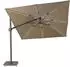 Pacific Lifestyle Challenger T2 Glow Ampelschirm 300x300cm, taupe (T2 Glow)