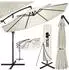 tillvex Ampelschirm Ø350cm beige, Aluminium, neigbar, 360° drehbar (TVSNS-015)