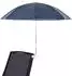 vidaXL Sonnenschirm mit Klemme 2er-Set marineblau Ø105x86cm 170T Polyester (42041279)