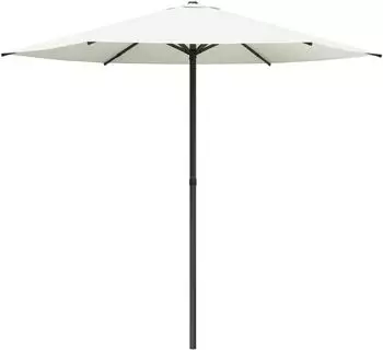 vidaXL Sonnenschirm rechteckig Polyester creme 230x230cm