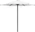 vidaXL Sonnenschirm rechteckig Polyester creme 230x230cm