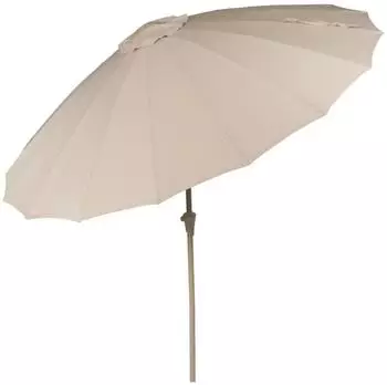 Zuiver Sunshine Sonnenschirm &Oslash;250cm mit St&auml;nder, beige