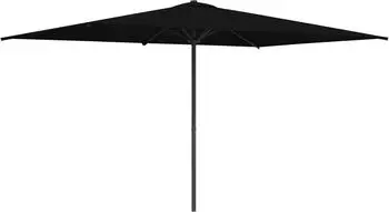 vidaXL Gartensonnenschirm rechteckig 200x300cm Polyester schwarz (42036173)