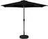 vidaXL Garten-Sonnenschirm mit LED-Lichtern und Sockel 300x300cm (42036272)