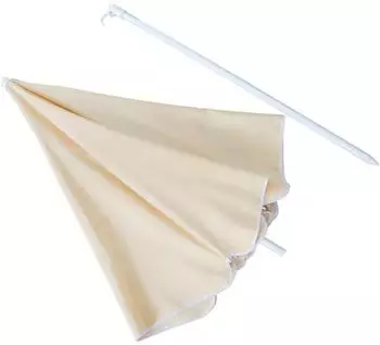 Roba Sonnenschirm-Set mit Metallgestell, beige/grau (456023GA)