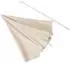 Roba Sonnenschirm-Set mit Metallgestell, beige/grau (456023GA)