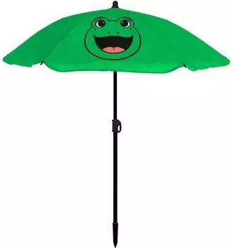 Mojawo Kinder-Sonnenschirm Frosch &Oslash;110xH130cm, Polyester (130g/m&sup2;)