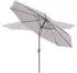 VONROC Recanati Sonnenschirm rund Ø300cm, beige (GP503XX_BEIGE)