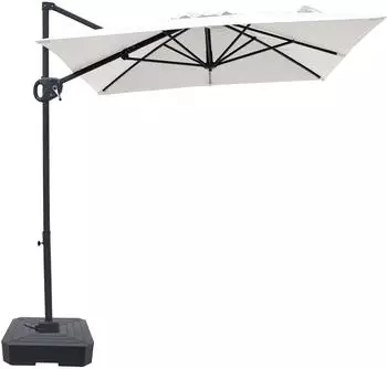 AXI Luma Ampelschirm 200x300cm anthrazit/beige (A101.423.52)