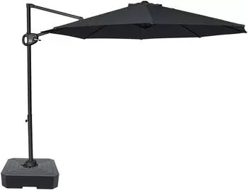 AXI Solea Ampelschirm rund Ø300cm anthrazit/grau (A101.403.55)