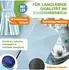 Kesser Holly Ampelschirm Ø350cm LED Solar, hellblau
