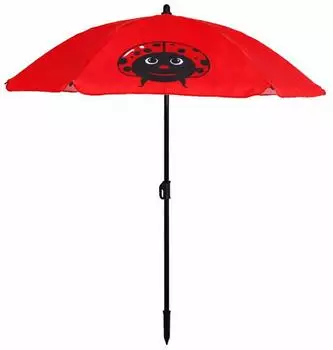 Mojawo Kinder-Sonnenschirm Marienkäfer Ø110xH130cm