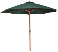 vidaXL Sonnenschirm Gr&uuml;n 258 cm