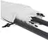 Fare Sonnenschirm Ø200cm UPF 50+ weiß, Titan-Finish, knickbar (8205)
