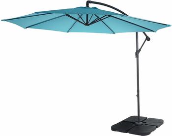 Mendler Acerra 300 cm mit Ständer blau