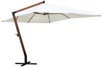vidaXL Sonnenschirm 300x400 cm Wei&szlig;