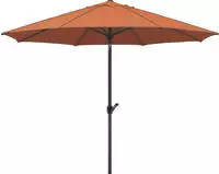 Schneider Schirme Schneider Marktschirm Adria &Oslash; 300 cm Terracotta mit Knickfunktion