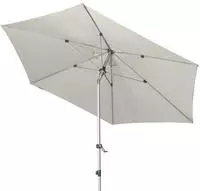 Sonnenschirm/ Kurbelschirm 'expert 320 Auto Tilt' 320 Cm, Hellgrau, Bezug Aus 100%