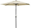 Schneider Schirme Sonnenschirm Bilbao | creme | Maße (cm): H: 228 Ø: [220.0] Garten