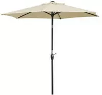 Schneider Sonnenschirm Bilbao Natur &Oslash; 220 Cm Marktschirm