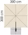 Schneider Rhodos Twist 300 x 300 cm beige