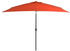 vidaXL Outdoor parasol with metal pole 300 x 200 cm