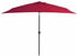 vidaXL Outdoor parasol with metal pole 300 x 200 cm