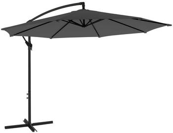 Songmics Gartenschirm Ø300 cm grau (GPU016G01)