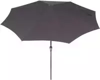 Avio Mittelstockschirm Anthrazit/anthrazit &Oslash; 300cm, Gestell Alu Anthrazit,...