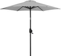 Sonnenschirm/ Kurbelschirm 'basic Lift Neo 180' Mit H&ouml;henverstellung, 180 Cm,