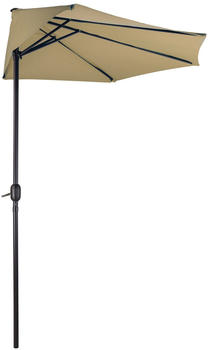 Dema La Spezia halbrund 300 x 156 cm beige