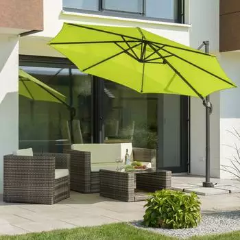 Schneider Schirme Rhodos Junior ⌀ 300 cm gr&uuml;n