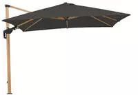 Schneider Schirme Ampelschirm Grau Rhodos Twist Woody 300x300cm 300 x cm