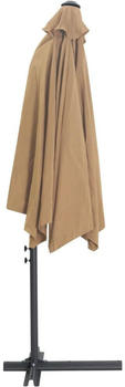 vidaXL Sonnenschirm 300cm taupe (47315)