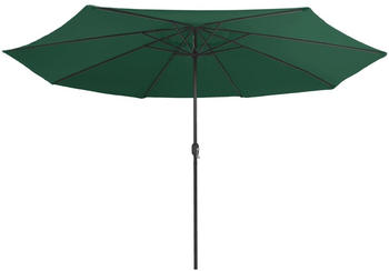 vidaXL Sonnenschirm 400cm grün (47379)