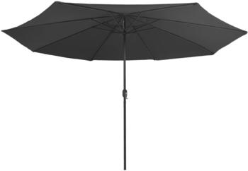 vidaXL Sonnenschirm 400cm anthrazit (47380)