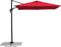 Schneider Schirme Ampelschirm Rot Rhodos Junior 230 x cm