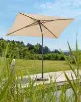 Schneider Sonnenschirm Sevilla Natur 240 X 140 Cm Marktschirm