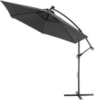 Kingsleeve Sonnenschirm 350 cm LED Beleuchtung UV Schutz 80+ Schutzh&uuml;lle Solar