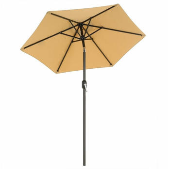 Songmics Sonnenschirm Ø200cm taupe (GPU202K01)