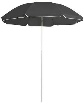 vidaXL Sonnenschirm mit Stahlmast anthrazit 180cm (315542)