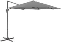 Svita - Ampelschirm Grau 3m Sonnenschirm Alu Dreh Schwenk Schirm Garten Terrasse