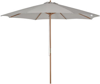 Outsunny Holzschirm 300cm Bambus Grau (840-065GY)