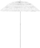 vidaXL Sonnenschirm Hawaii Wei&szlig; 180 cm