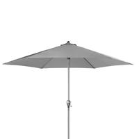 Sonnenschirm / Kurbelschirm 'active Auto Tilt 280', &Oslash; 280 Cm, Hellgrau, Bezug Aus