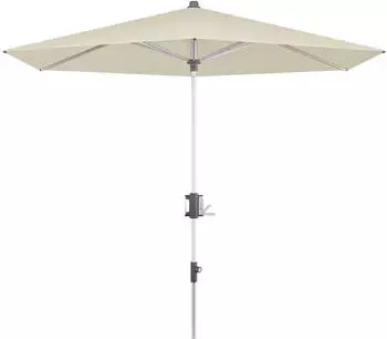 Knirps Apoll Stockschirm Ø290cm mit Kurbel natur/silber