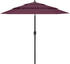 vidaXL Sonnenschirm mit Aluminium-Mast 3-lagig 2,5m