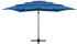 vidaXL Sonnenschirm mit Aluminium-Mast 4-lagig 250x250cm